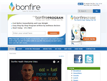 Tablet Screenshot of bonfirehealth.com